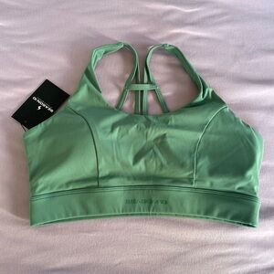 season 10 by Shayla Mitchell Green seamless sports bra